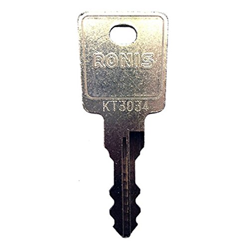 RONIS bzw. LAS Ersatzschlüssel KT 3001 bis KT 3500 - für Spindschlösser, Universalschlösser, Möbelschlösser, etc. - Schließung KT3001 von FELGNER