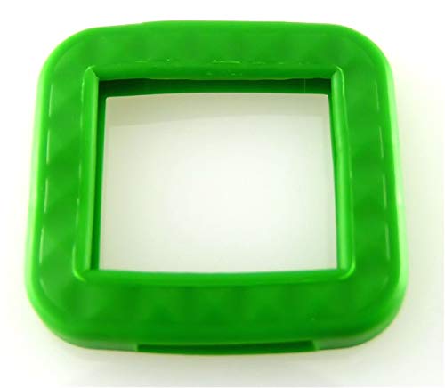 Schlüsselkennringe eckig 26 x 22mm - mehrere Farben - einzeln, als 5er oder als 10er Set - für eckige Schlüsselköpfe, Schlüsselkappe, bunt, u.a. für BKS, ABUS, EVVA und Winkhaus Schlüssel Schlüsselkennringe eckig 26 x 22mm - mehrere Farben - einzeln, als 5er oder als 10er Set - für eckige Schlüsselköpfe, Schlüsselkappe, bunt, u.a. für BKS, ABUS, EVVA und Winkhaus Schlüssel von FELGNER