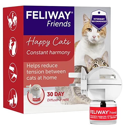 Feliway Friends 30-Tage-Starterkit-Diffusor, 48 ml von FELIWAY