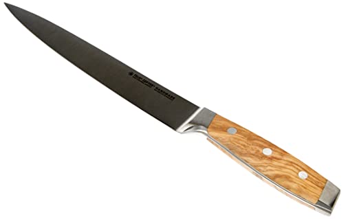 Felix SOLINGEN 831921 First Class Wood Fleisch-/Tranchier-Messer – Klingen-Stahl – Olivenholzgriff - Made in Germany von FELIX SOLINGEN GERMANY