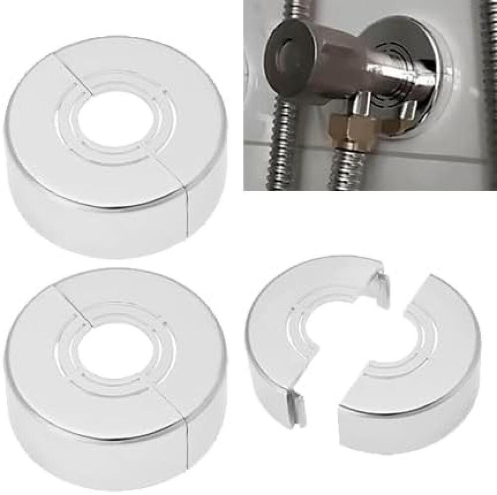 FELIXLEO Armaturen-Befestigungselement 4 Stück Duscharmatur Rosetten 3 Größen Abdeckrosetten für Rohre, (16-St) von FELIXLEO