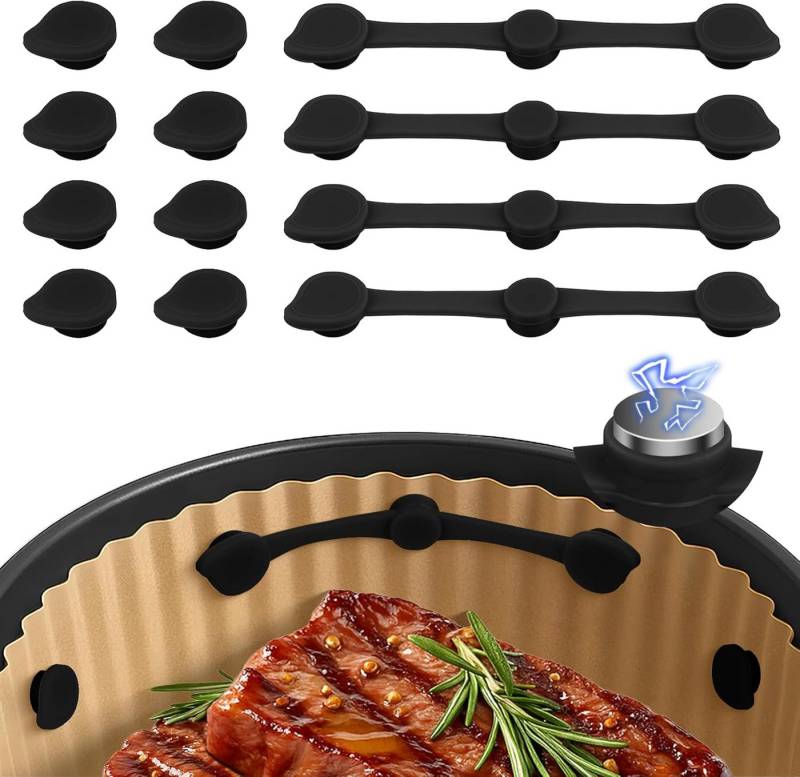 FELIXLEO Backpapier Silikon Magnete Airfryer Backpapier 4er Set Hitzebeständig FELIXLEO Backpapier Silikon Magnete Airfryer Backpapier 4er Set Hitzebeständig von FELIXLEO