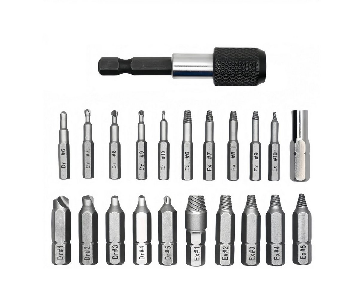 FELIXLEO Bit-Schraubendreher Schraubenausdreher Set 22tlg Schrauben Entferner Magnet, (1 St) von FELIXLEO
