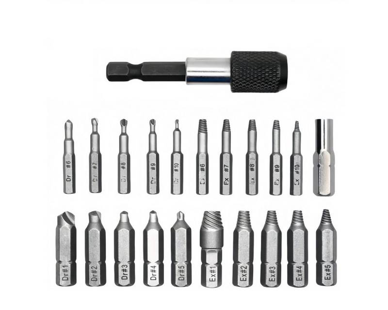 FELIXLEO Bit-Schraubendreher Schraubenausdreher Set 22tlg Schrauben Entferner Magnet, (1 St) von FELIXLEO