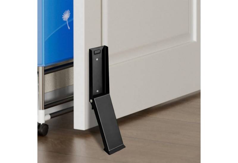 FELIXLEO Bodentürstopper Türstopper Schwarz Türstopper Boden Magnetisch Holztüren Metalltüren (1 St) von FELIXLEO