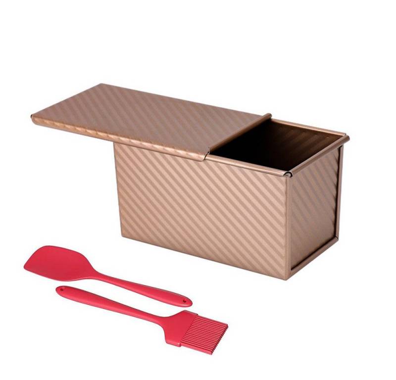 FELIXLEO Brotbackform 4-teilig Antihaft-Brot Toastform mit Deckel für Toast Kuchen, (1-tlg) von FELIXLEO