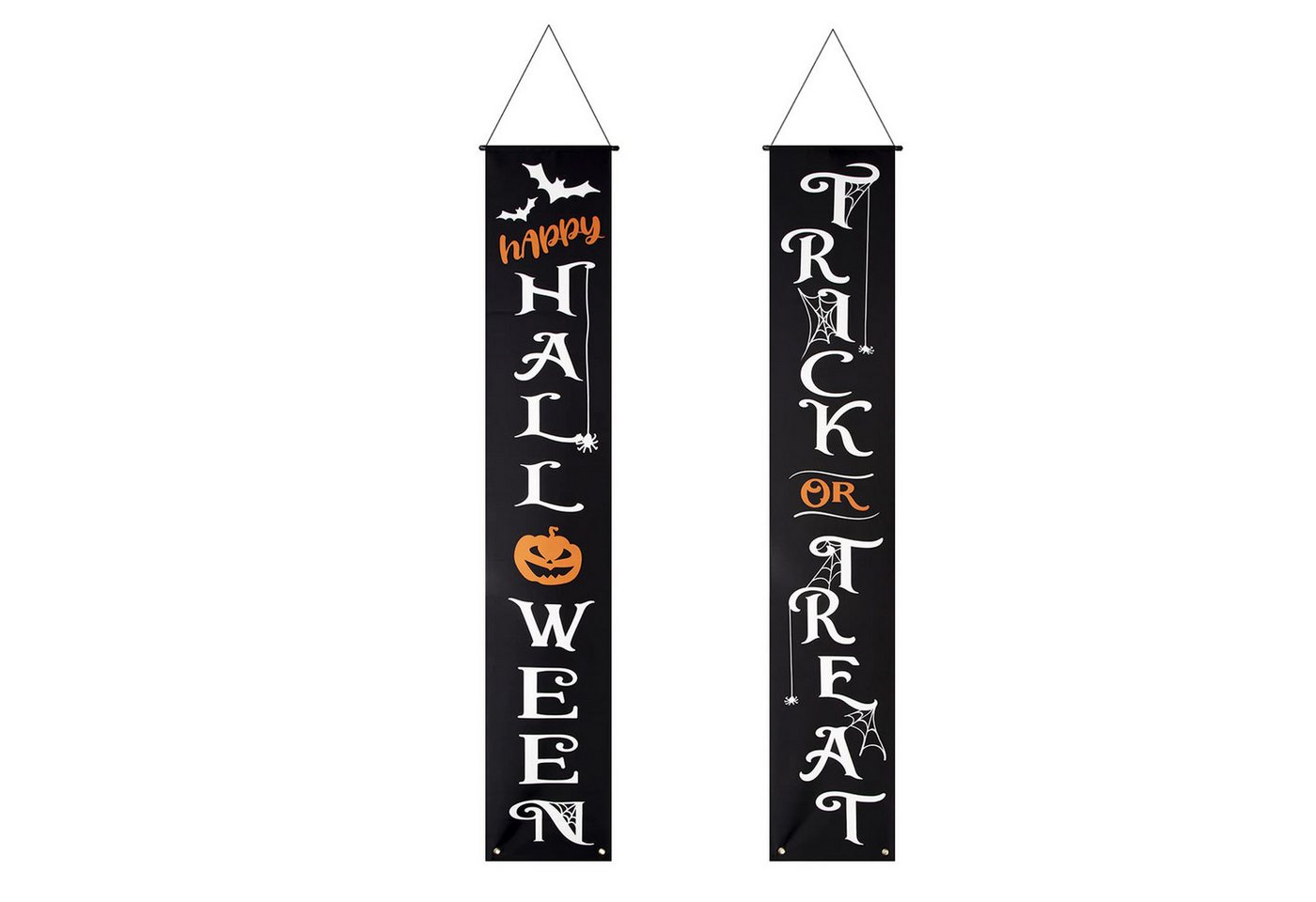 FELIXLEO Dekohänger Halloween-Dekorationen Outdoor-Banner Trick or Treat Happy Halloween (1 St) von FELIXLEO