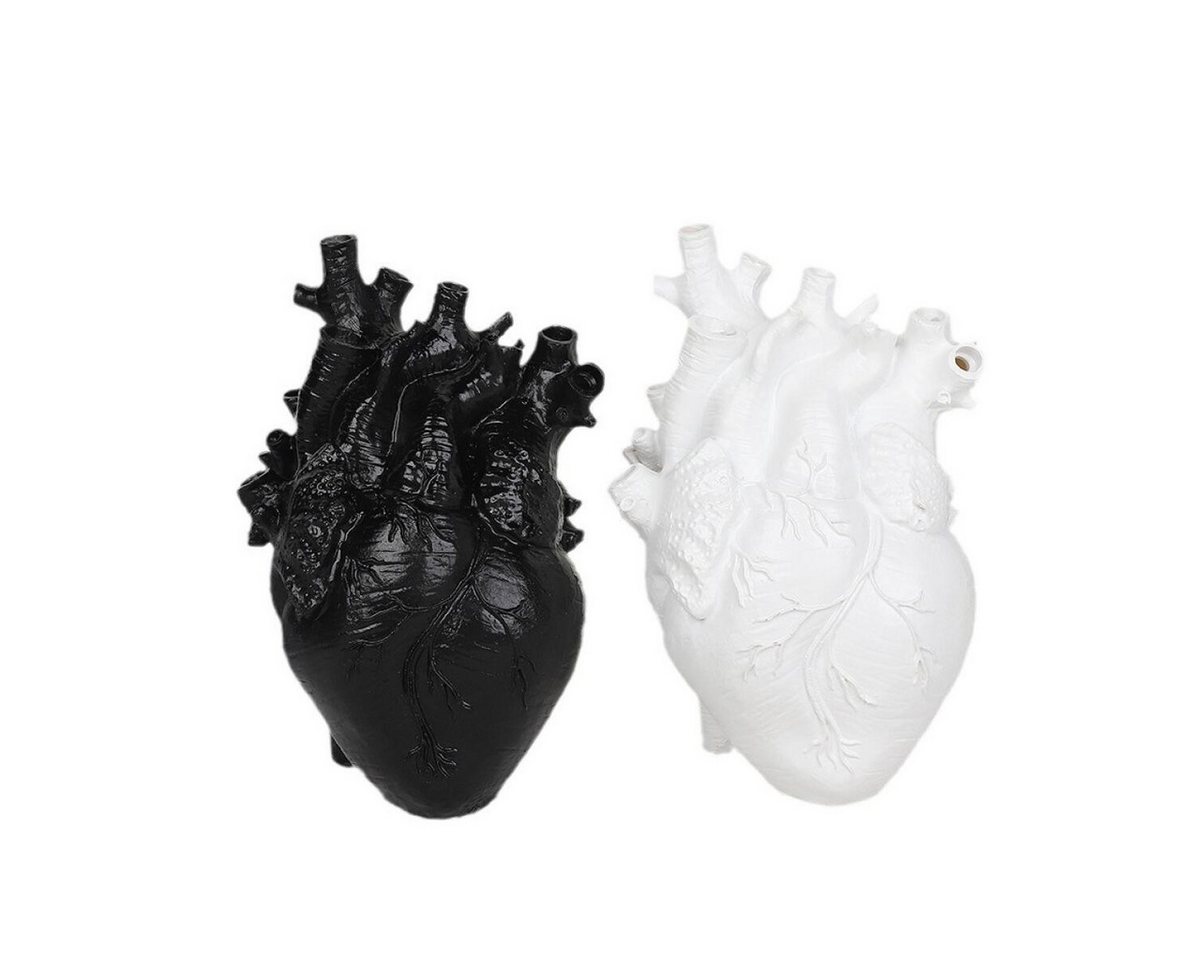 FELIXLEO Dekohänger Herzstatue Kunstharz 3D Herz-Skulptur Kunstfigur für Dekoration (1 St) von FELIXLEO