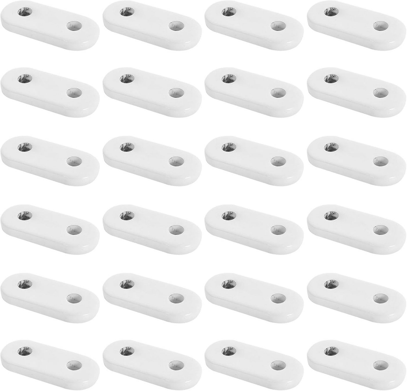 FELIXLEO Dekomagnet 25 Stück Vorhangbeschwerer 12g Weiß Für Vorhänge Duschvorhang, (1-St) von FELIXLEO