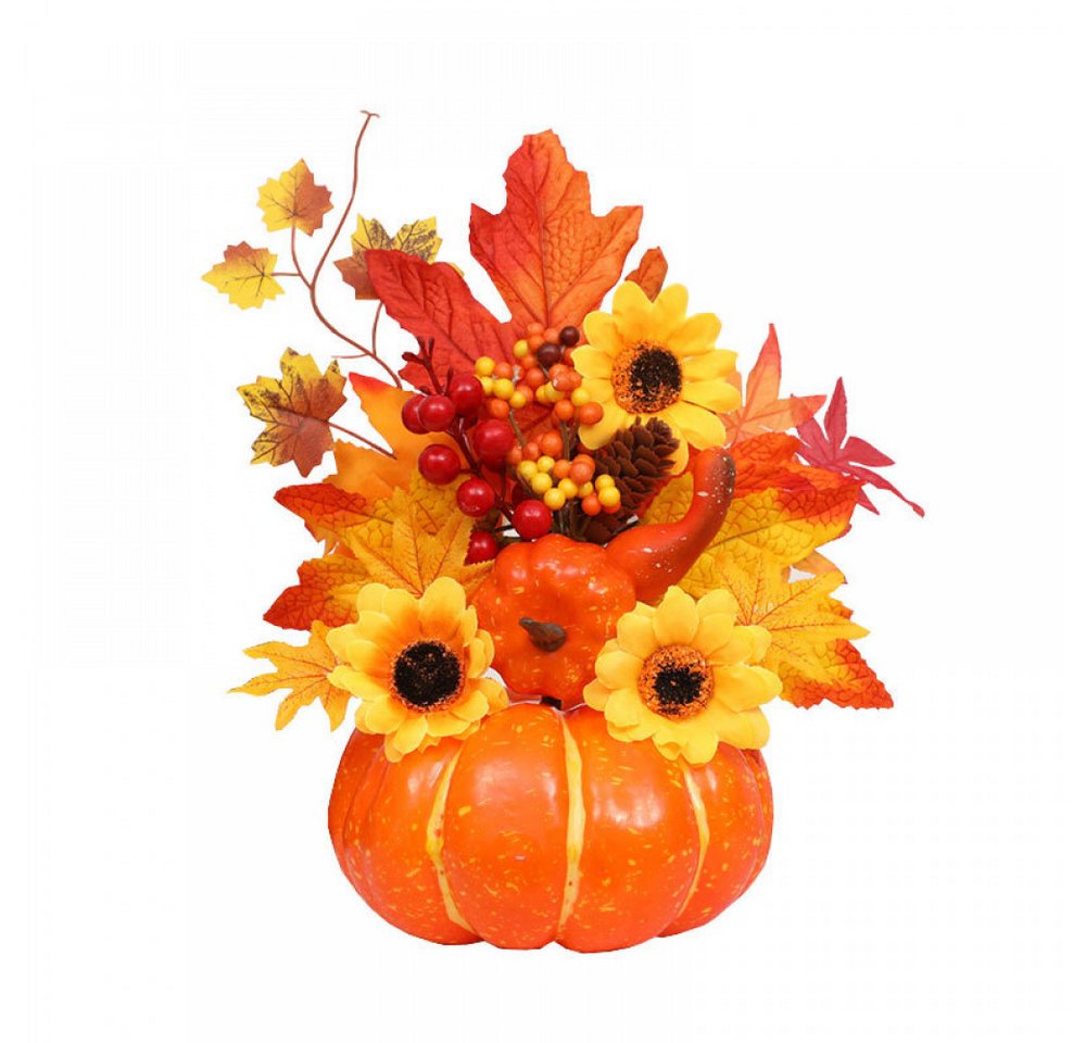 FELIXLEO Dekorationsfolie Thanksgiving bunte Dekoration Requisiten Ahornblätter Sonnenblumen, (1St) von FELIXLEO