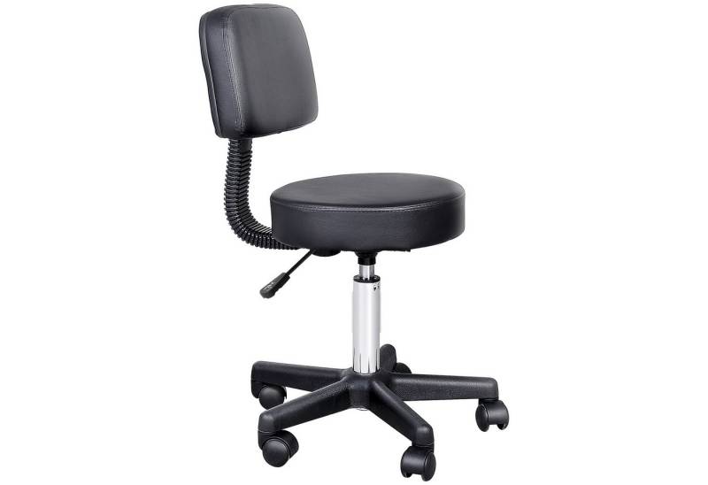 FELIXLEO Drehhocker Rollhocker Arbeitshocker Kosmetikhocker Drehhocker Salon (1 St) von FELIXLEO