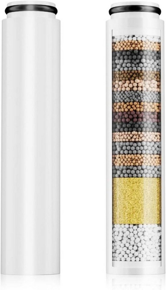 FELIXLEO Duschbrause 2er Pack Filter für Duschkopf 20 Schichten Hartes Wasser Chlor, (1-tlg) von FELIXLEO