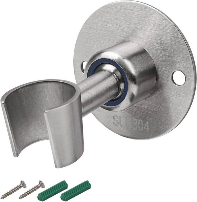 FELIXLEO Duschsäule Brausehalter Edelstahl Duschkopfhalterung Verstellbar 360 Grad, 1 tlg. von FELIXLEO