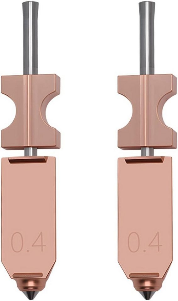 FELIXLEO Ersatzbürste 2er Schnellwechseldüse 0 4 mm Für Flashforge AD5X, (1-tlg) von FELIXLEO