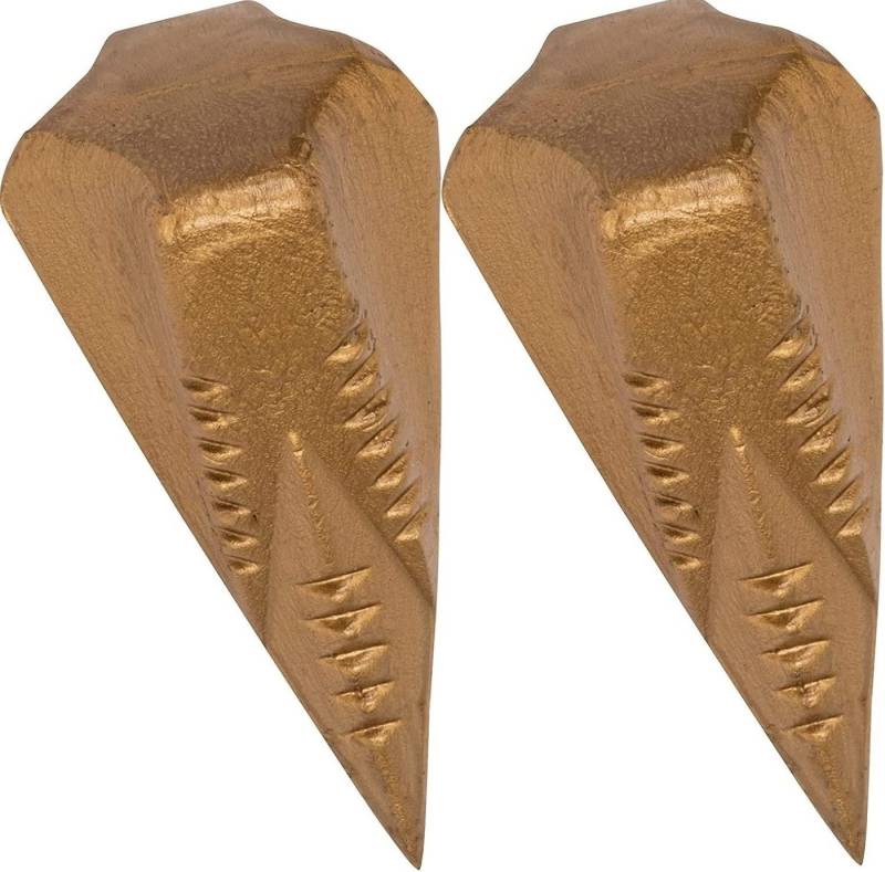 FELIXLEO Fällkeil 2X Spaltgranate ca1,6kg-Hochwertiger Spaltkeil für Holzspaltung, (1-St) von FELIXLEO