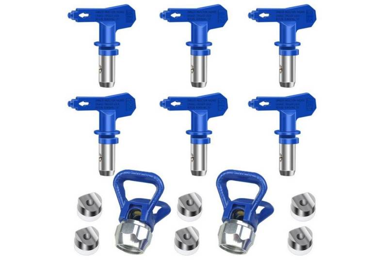 FELIXLEO Farbsprühaufsatz 6 Stück Airless-Sprühdüse, umkehrbare Airless-Sprühdüsen, 1-tlg. von FELIXLEO