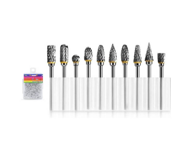 FELIXLEO Fräser-Set Wolframkarbid Fräser 10 Stück Schleifer Set Mit Reißzwecke, 1-tlg. FELIXLEO Fräser-Set Wolframkarbid Fräser 10 Stück Schleifer Set Mit Reißzwecke, 1-tlg. von FELIXLEO