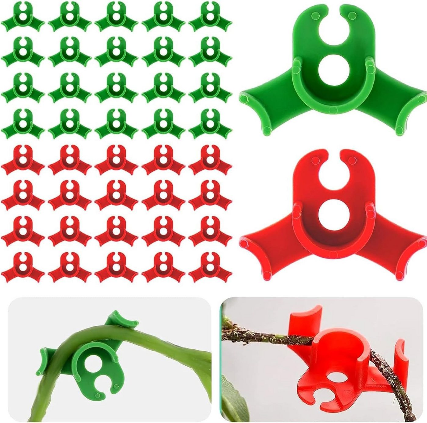 FELIXLEO Gartenpflege-Set Pflanzenbieger Lst Clips Pflanzen Clips 90 Grad Low Stress von FELIXLEO