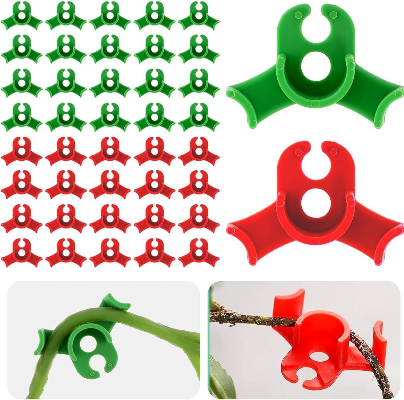 FELIXLEO Gartenpflege-Set Pflanzenbieger Lst Clips Pflanzen Clips 90 Grad Low Stress von FELIXLEO