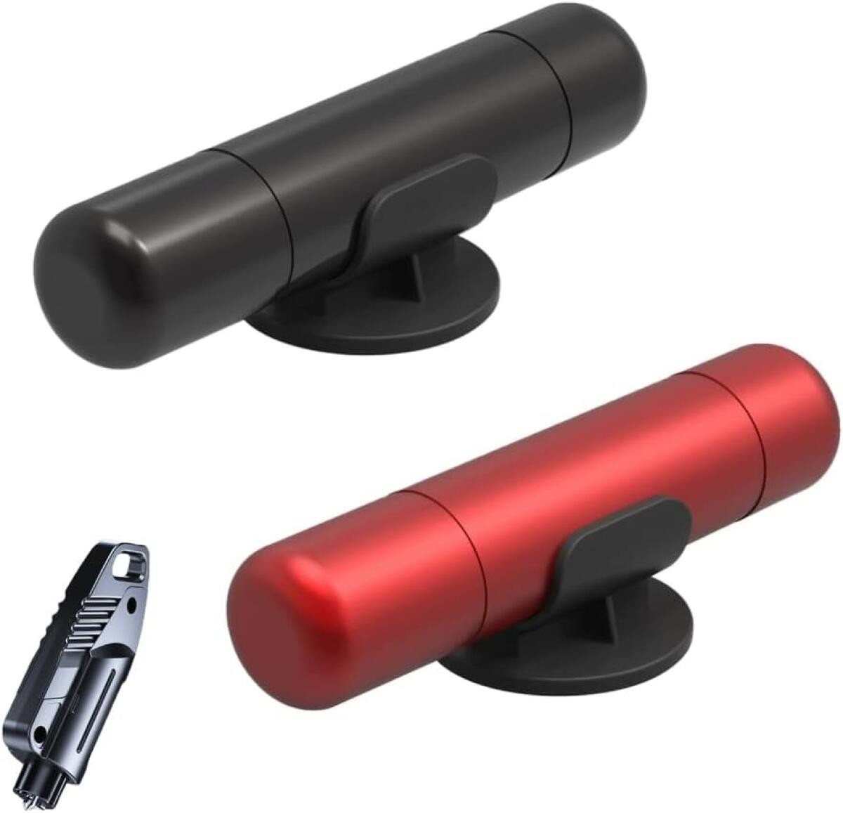 FELIXLEO Hammer Auto Sicherheitshammer 2in1 mit Gurtschneider Notfall Werkzeug (1-St) von FELIXLEO