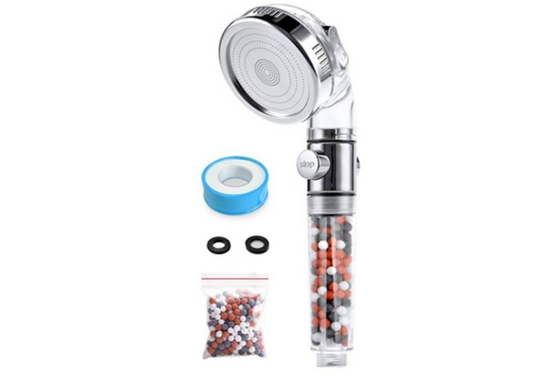FELIXLEO Handbrause Hochdruck-Duschkopf Anti-Kalk-Filter universeller wassersparender, (1-tlg) von FELIXLEO