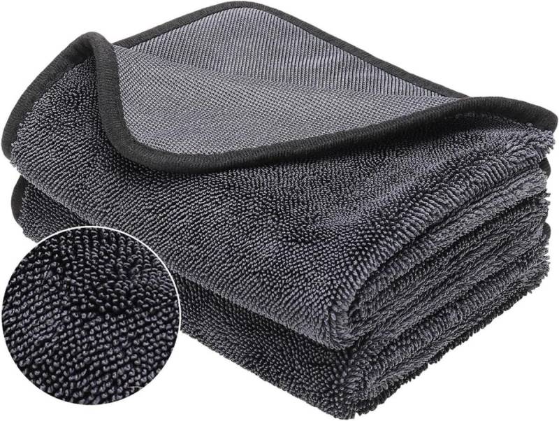 FELIXLEO Handtuch 2 Stück Trockentuch XXL 40x60cm Dusche Bad Mikrofasertuch, (1-St) von FELIXLEO