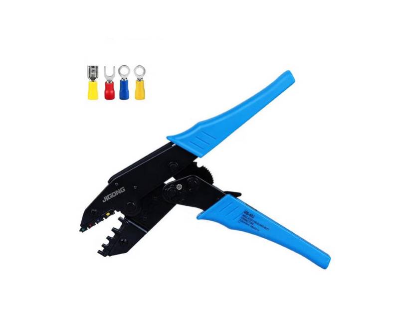 FELIXLEO Kabelzange Kabelschuhzange Ratsche Crimpzange 0 25-6mm² für isolierte Verbinder, 1-tlg. von FELIXLEO