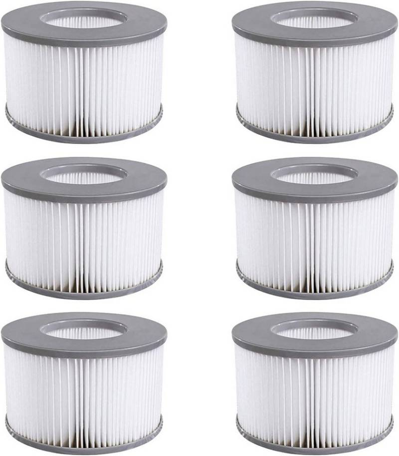 FELIXLEO Kartuschen-Filterpumpe Ersatzfilter für MSPA Whirlpool zubehör für MSPA FD2089 (6 St) von FELIXLEO