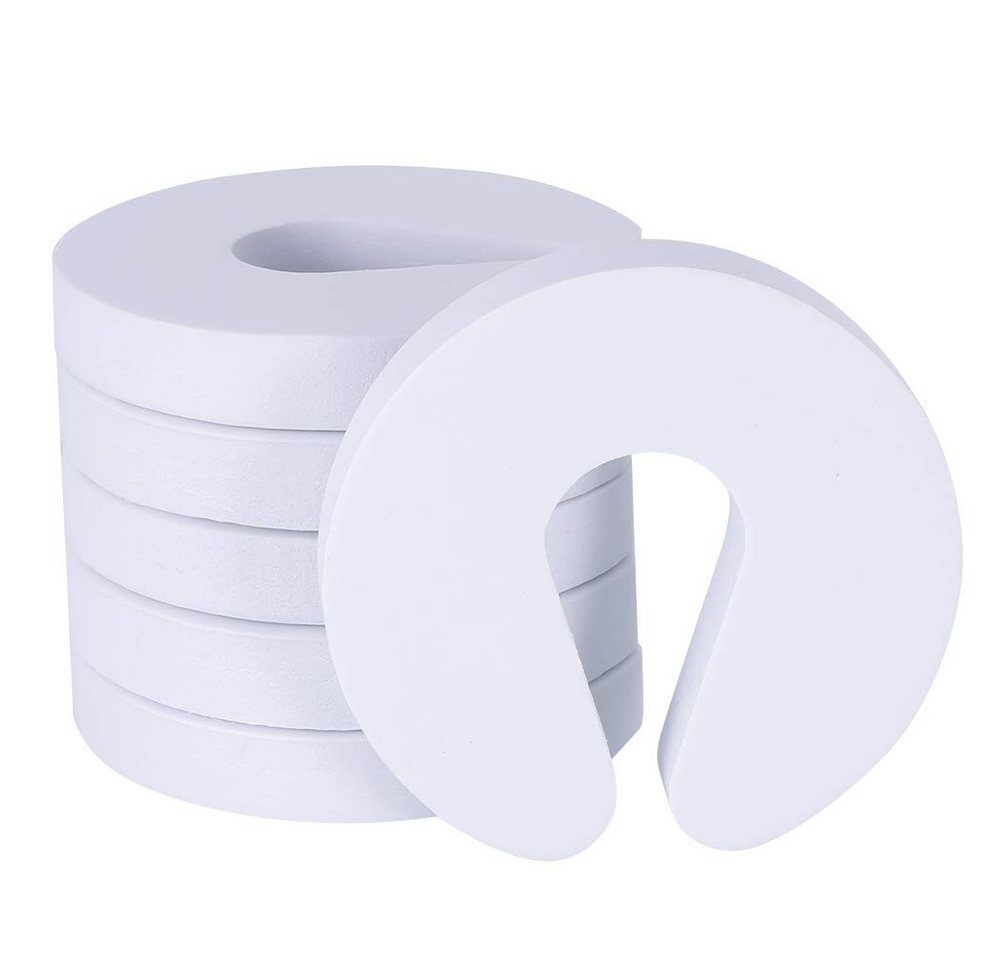 FELIXLEO Kindersicherung 6 Stück Einklemmschutz Baby Türstopper Kindersicherung Weiß FELIXLEO Kindersicherung 6 Stück Einklemmschutz Baby Türstopper Kindersicherung Weiß von FELIXLEO