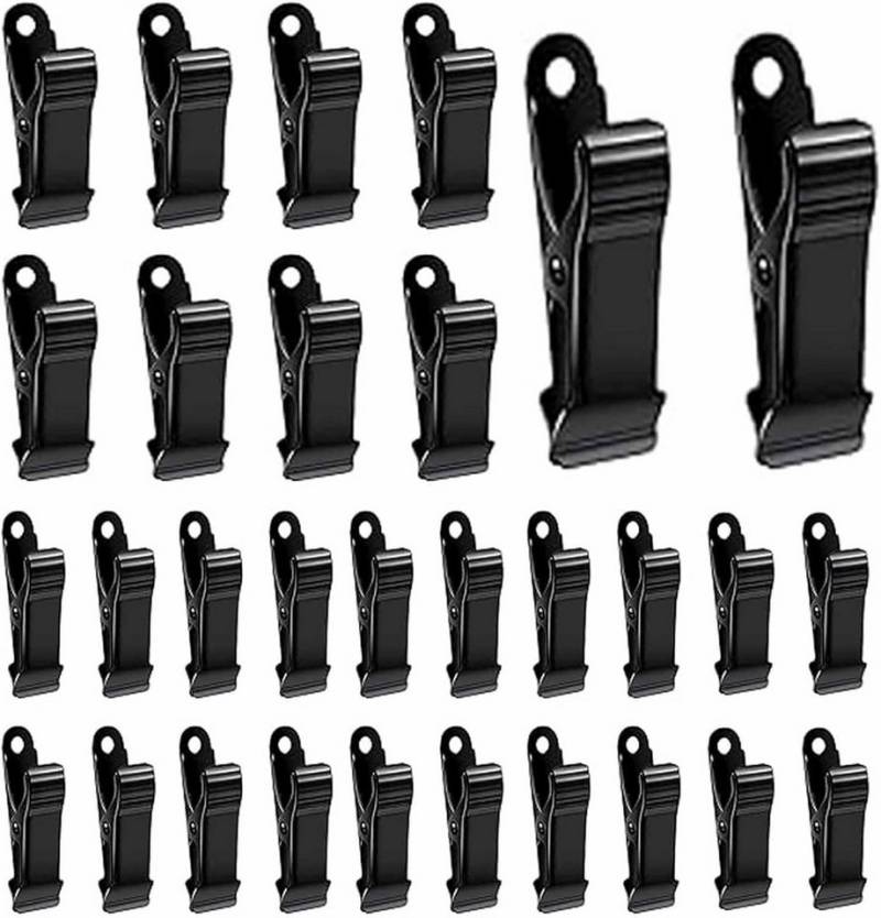 FELIXLEO Klemmen 30er Metall Klemmen Multifunktional Rutschfest Fotos Kleidung Basteln, (1-St) von FELIXLEO