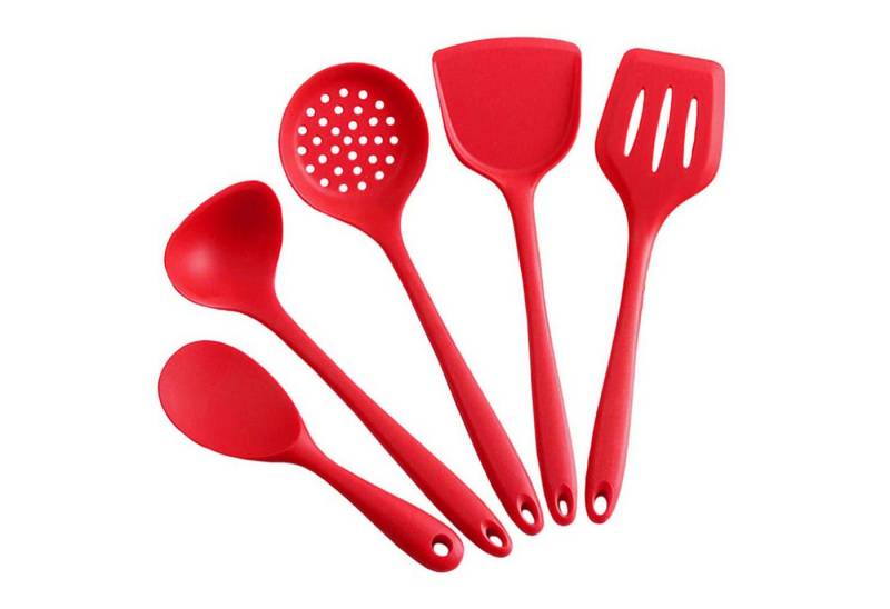 FELIXLEO Kochbesteck-Set Kochbesteck-Set 5 Stück Küchenhelfer Silikon Set, Küchenutensilien Set (1-tlg) von FELIXLEO