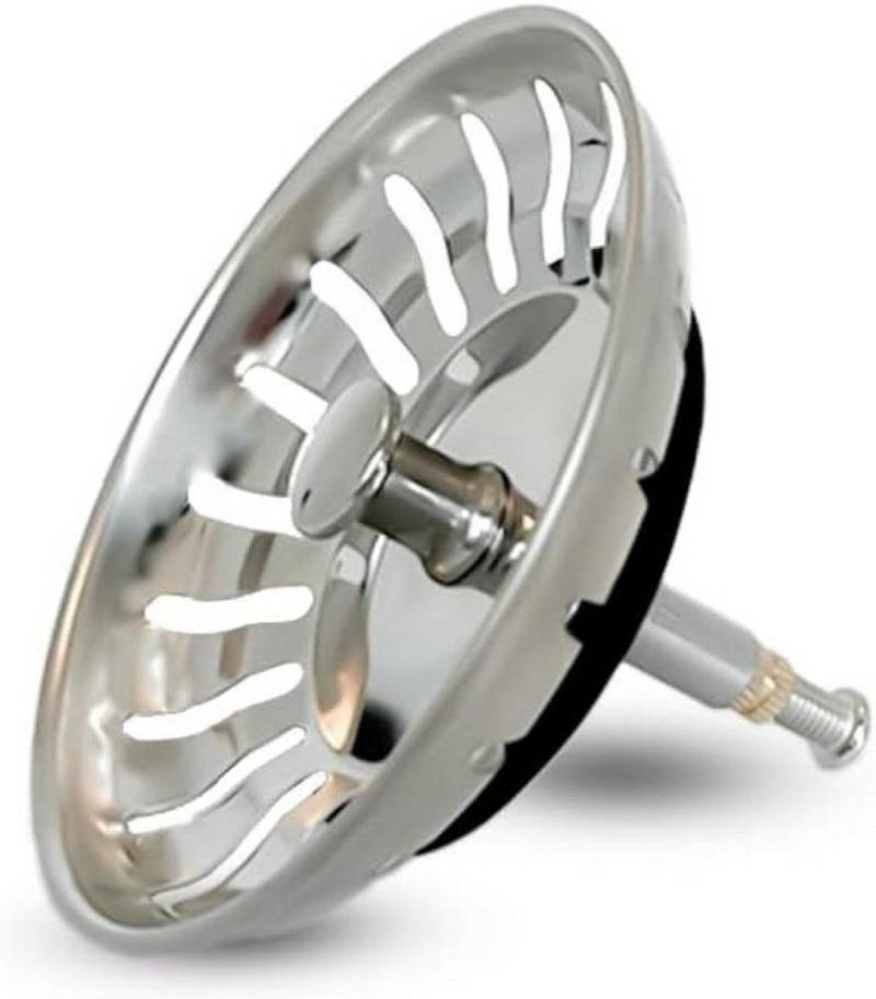 FELIXLEO Küchensieb Verstellbarer Waschbeckenstöpsel Sieb 82mm Edelstahl, (1-St) von FELIXLEO