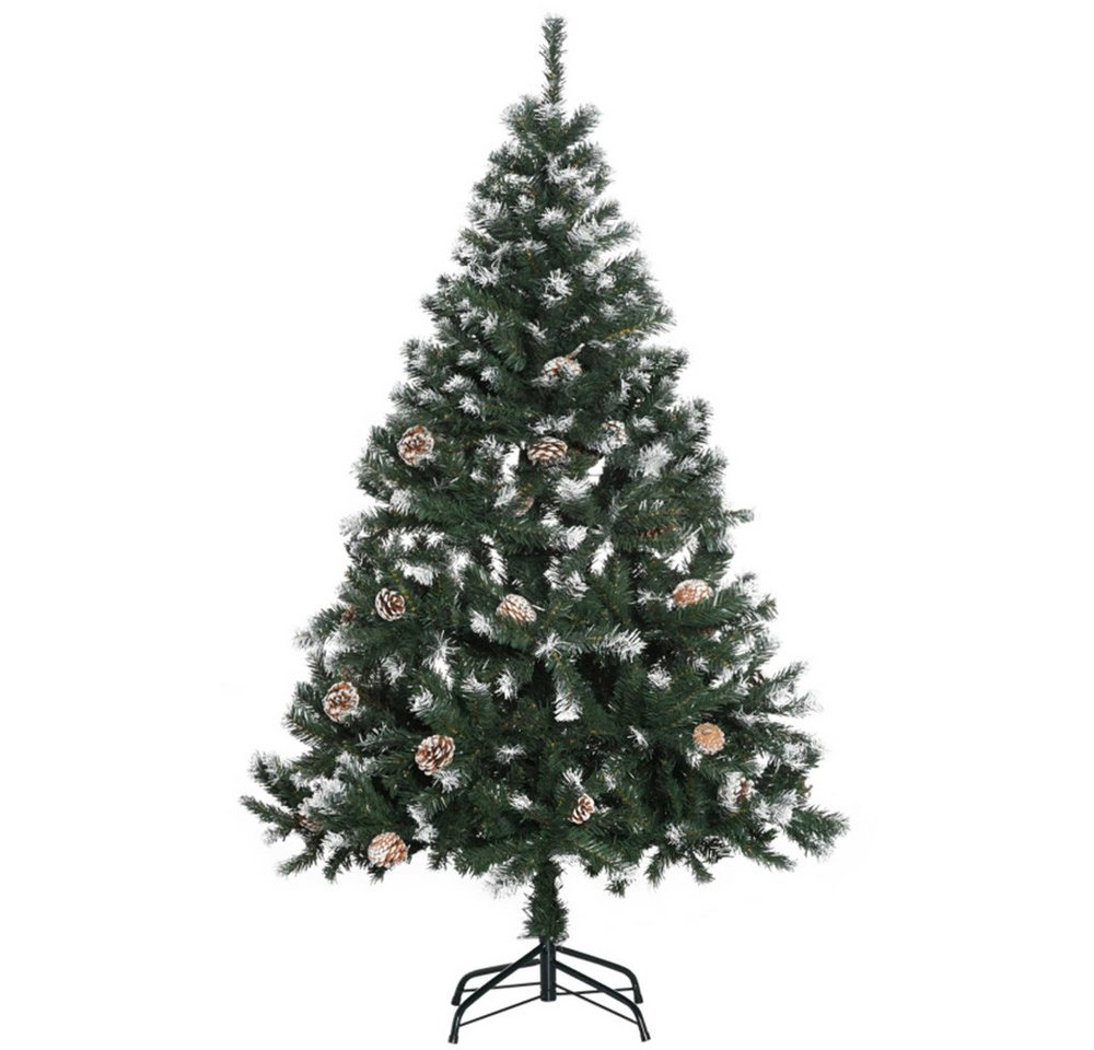 FELIXLEO Künstlicher Weihnachtsbaum Künstlicher Weihnachtsbaum 150 cm 676 Zweige 41 Zapfen feuerfest FELIXLEO Künstlicher Weihnachtsbaum Künstlicher Weihnachtsbaum 150 cm 676 Zweige 41 Zapfen feuerfest von FELIXLEO
