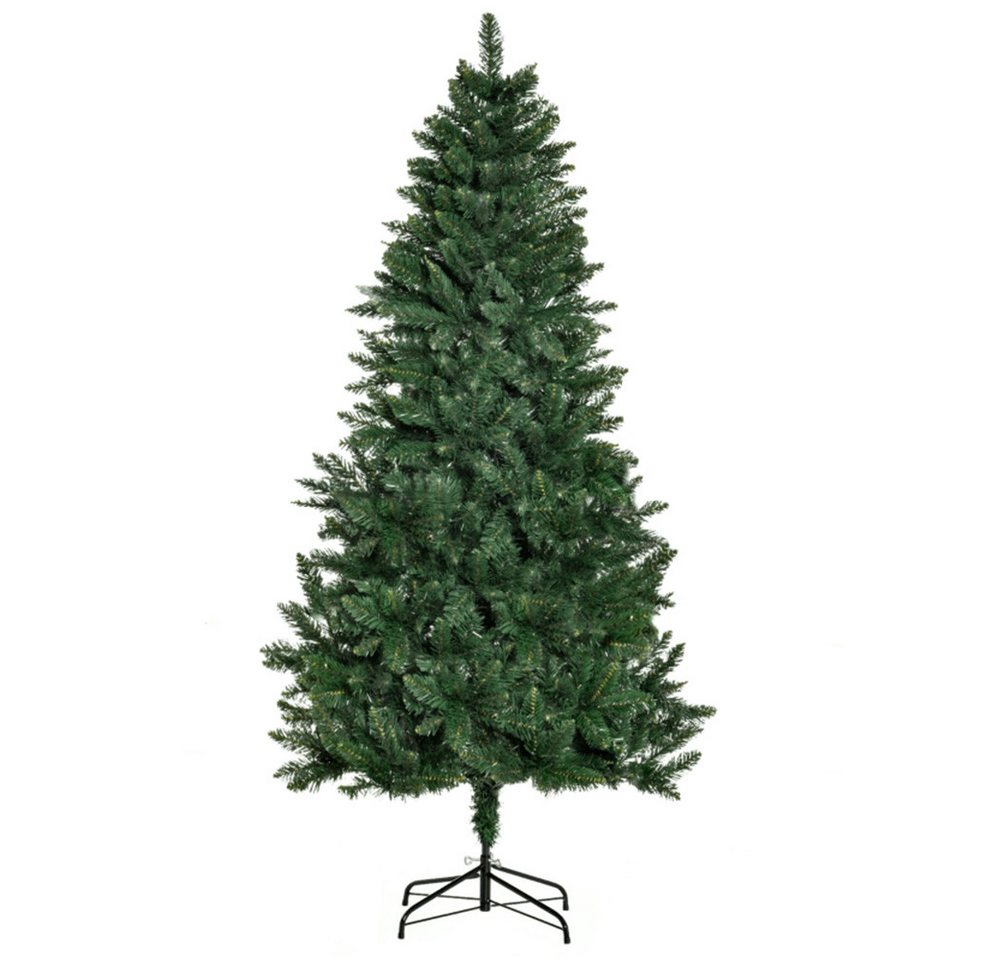 FELIXLEO Künstlicher Weihnachtsbaum Künstlicher Weihnachtsbaum 180 cm Kieferbaum 724 Zweige Metallständer von FELIXLEO