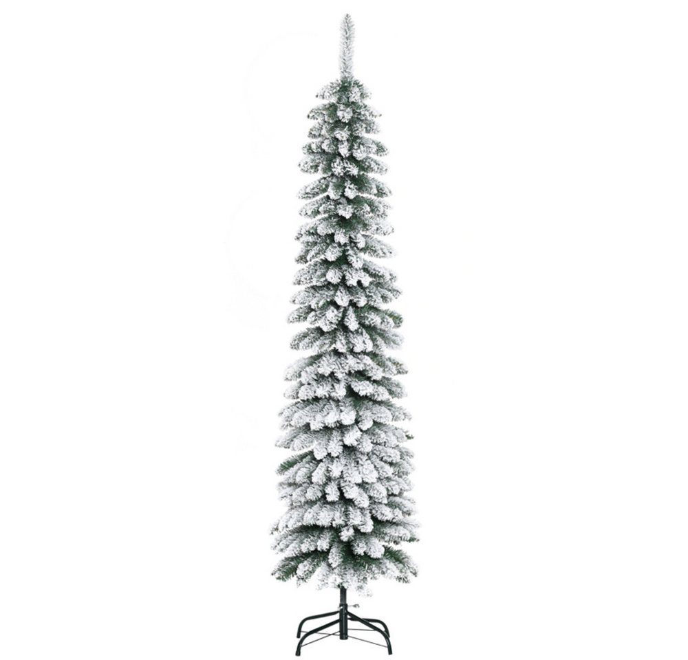 FELIXLEO Künstlicher Weihnachtsbaum Künstlicher Weihnachtsbaum 180 cm schmal schneebedeckt feuerfest Grün FELIXLEO Künstlicher Weihnachtsbaum Künstlicher Weihnachtsbaum 180 cm schmal schneebedeckt feuerfest Grün von FELIXLEO