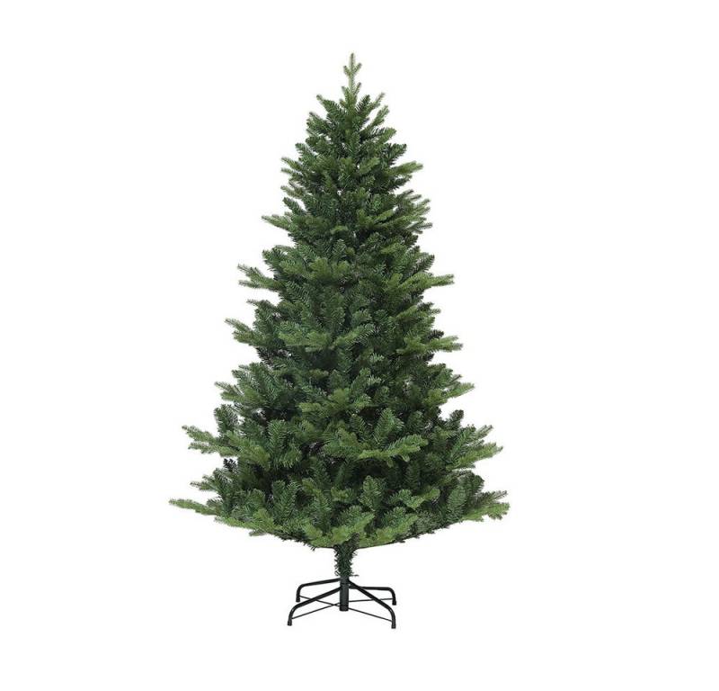 FELIXLEO Künstlicher Weihnachtsbaum Künstlicher Weihnachtsbaum 180cm Klappsystem Stahlständer Grün von FELIXLEO