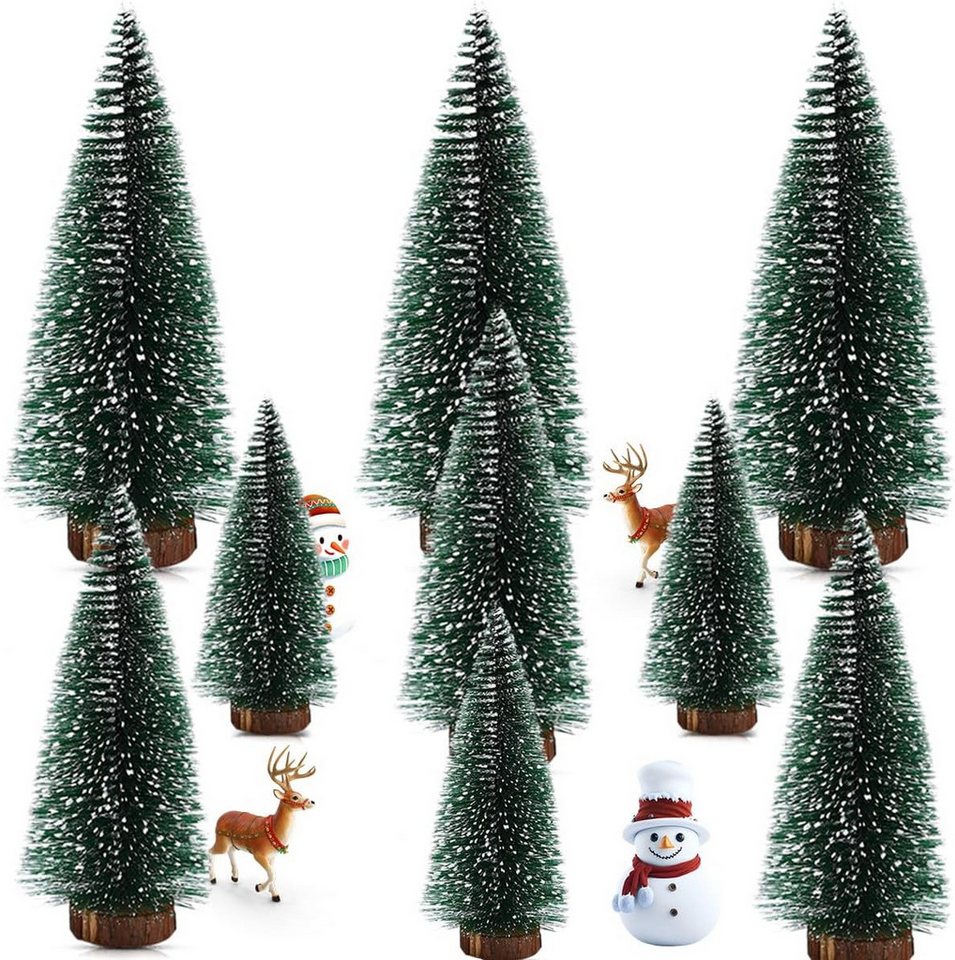 FELIXLEO Künstlicher Weihnachtsbaum Mini Weihnachtsbaum 9er Set - Grüne Tannenbäume In 10/15/20 cm FELIXLEO Künstlicher Weihnachtsbaum Mini Weihnachtsbaum 9er Set - Grüne Tannenbäume In 10/15/20 cm von FELIXLEO