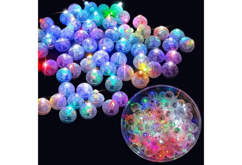 FELIXLEO LED-Leuchtmittel 120 Stück LED Ballons Lichter Mini Bunt Ballonlichter Runde Party, 1 St. FELIXLEO LED-Leuchtmittel 120 Stück LED Ballons Lichter Mini Bunt Ballonlichter Runde Party, 1 St. von FELIXLEO