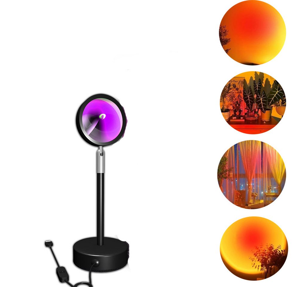 FELIXLEO LED-Lichterkette Sunset Lamp Sonnenuntergang Licht Nachtlicht mit Smart App Control von FELIXLEO