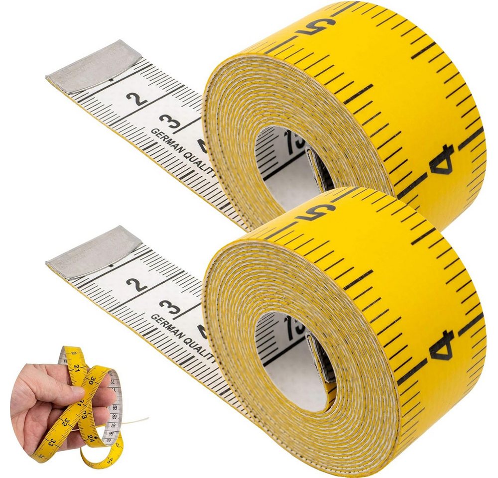 FELIXLEO Maßband 2 Stück Schneidermaßband,2 in 1 Maßband Skalierung 150 cm FELIXLEO Maßband 2 Stück Schneidermaßband,2 in 1 Maßband Skalierung 150 cm von FELIXLEO