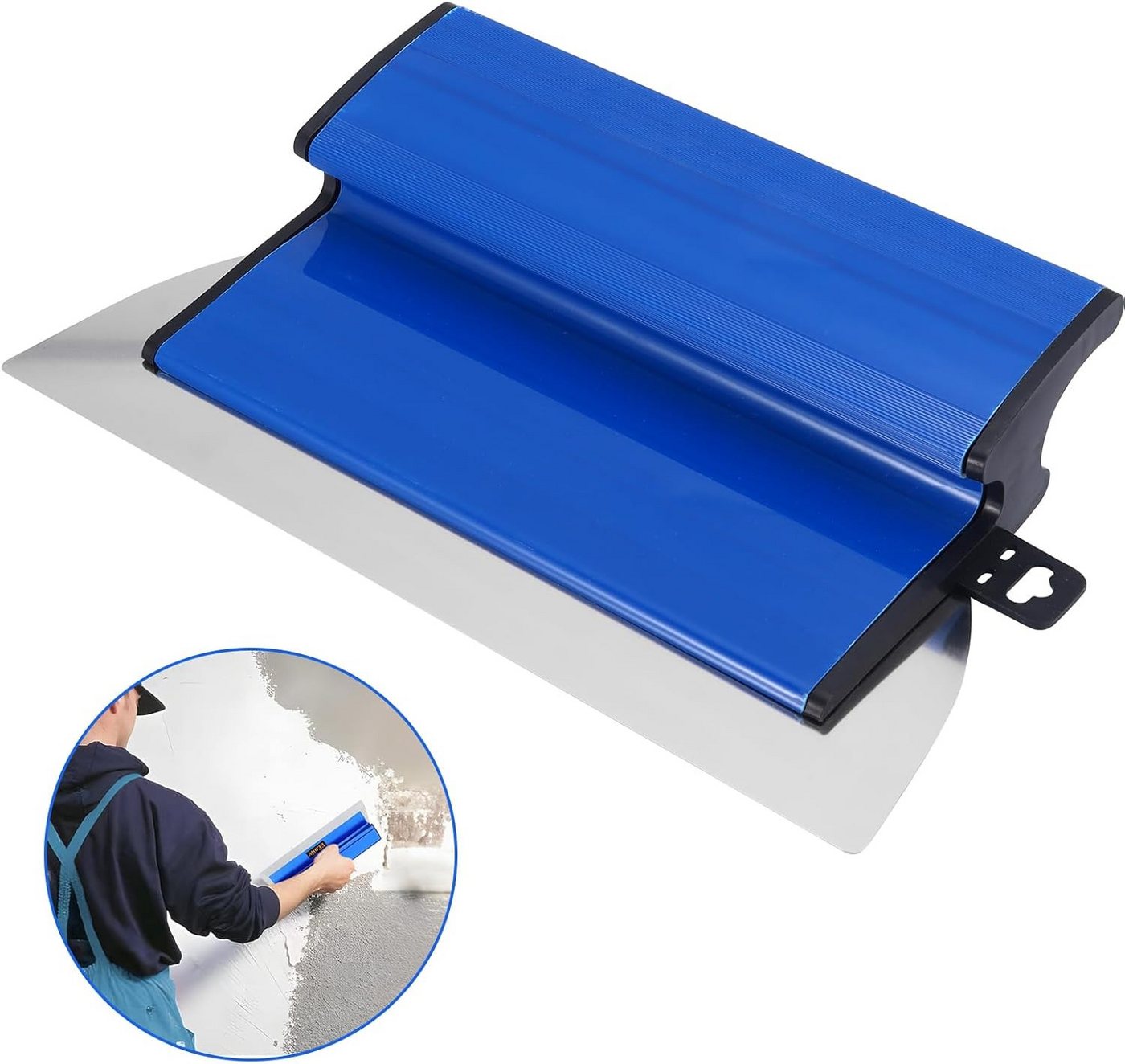 FELIXLEO Multifunktionsspachtel Spachtel für Stuck Maurerkelle Z-Griff Gipskarton Werkzeug 25cm (1-St) von FELIXLEO