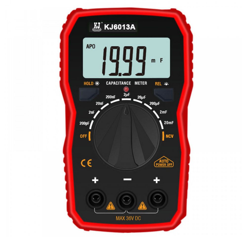 FELIXLEO Multimeter Multimeter Digital Voltmeter Batterietester Spannungsprüfer FELIXLEO Multimeter Multimeter Digital Voltmeter Batterietester Spannungsprüfer von FELIXLEO