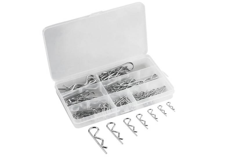 FELIXLEO Multitool 100 Stück Splinte Edelstahl RC Clips Sicherungssplint Set, (1 St) von FELIXLEO