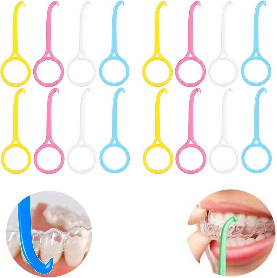 FELIXLEO Multitool 16 Stück Aligner Entferner Werkzeug Unsichtbare Zahnspange Mundpflege, (1 St) von FELIXLEO