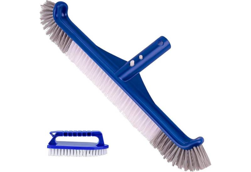 FELIXLEO Poolbürste Poolbürste 44cm Premium Nylonborsten Gebogen Schwimmbad Bürste, (1-tlg) von FELIXLEO