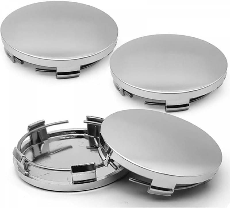 FELIXLEO Radnabenabzieher 4er Set Silber Radkappen 60mm Außendurchmesser 56mm Innendurchmesser von FELIXLEO
