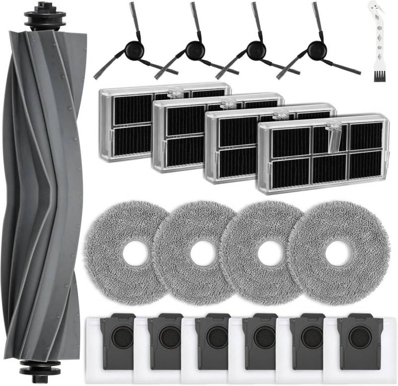 FELIXLEO Saugroboter Zubehör-Set 20 Stück Zubehörset für Dreame X40 Ultra Complete Staubsauger Roboter, (1-tlg) von FELIXLEO