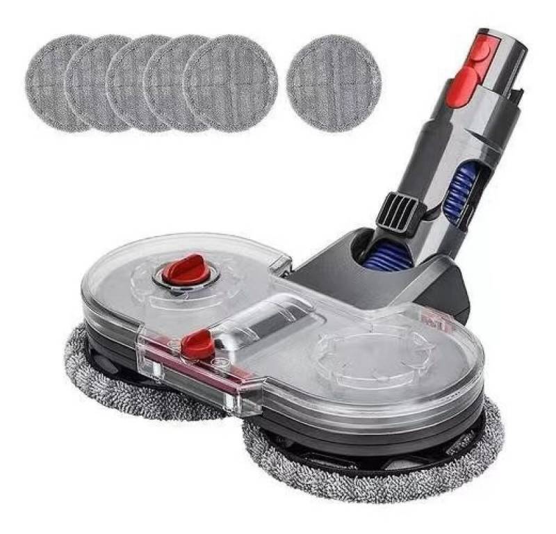 FELIXLEO Saugroboter Zubehör-Set Elektrischer Wischaufsatz für Dyson V15 V11 V10 V8 V7 mit Ersatzpads, (1-tlg) von FELIXLEO