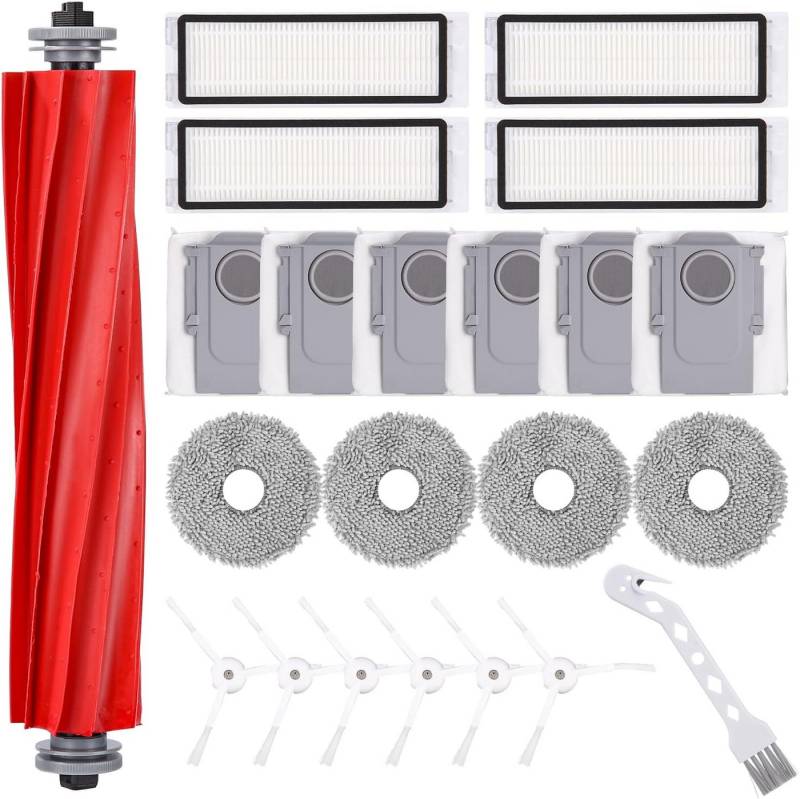 FELIXLEO Saugroboter Zubehör-Set Kompatibel mit Roborock P10 Q Revo Ersatzteile Walzenbürsten Set, (1-tlg) von FELIXLEO