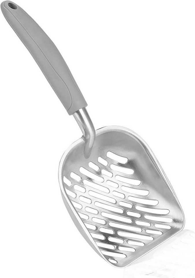 FELIXLEO Schaufel Katzenklo Schaufel Metall Katzenschaufel Robust Ergonomisch, (1 St) von FELIXLEO